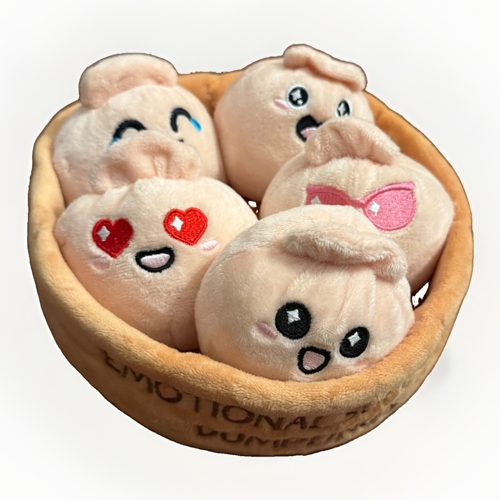 Emotional Support Dumplings by Relatable Cuddly Plush Toys and Stuffed Animals